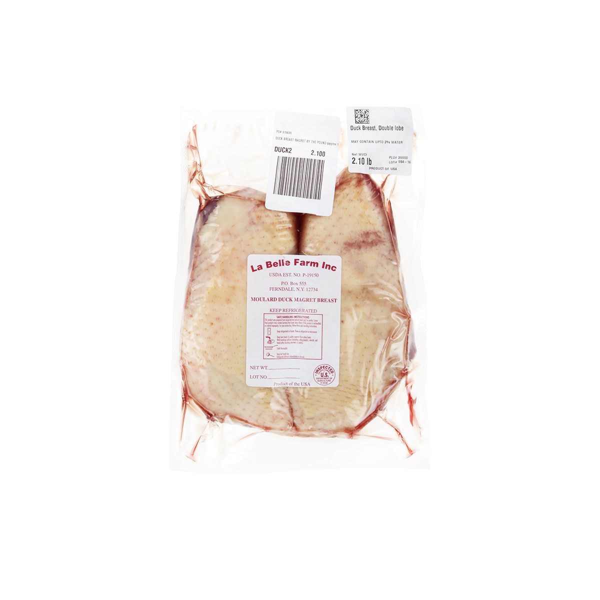 Air Chilled Moulard Double Duck Breast