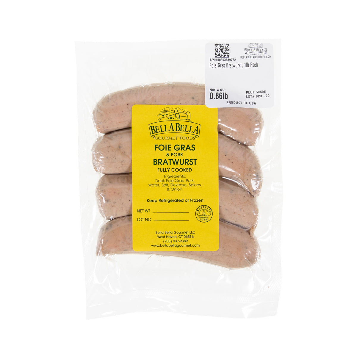 Bratwurst Foie Gras