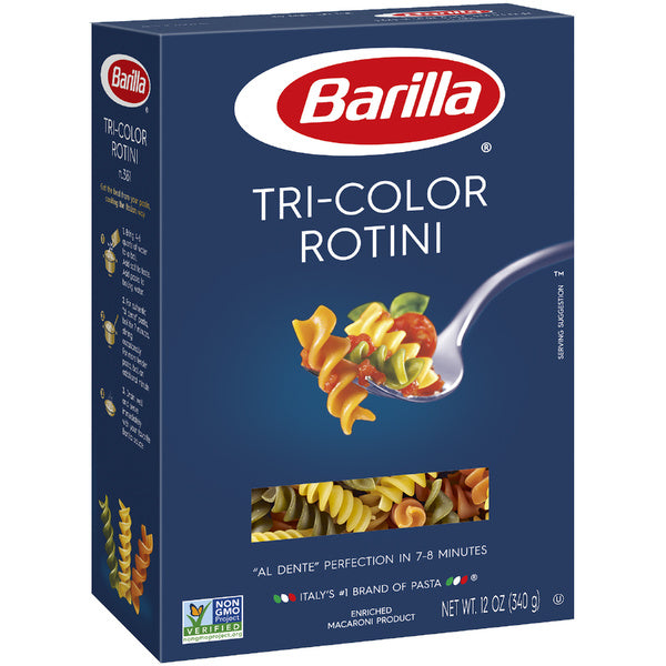 * Tri-Color Rotini Pasta