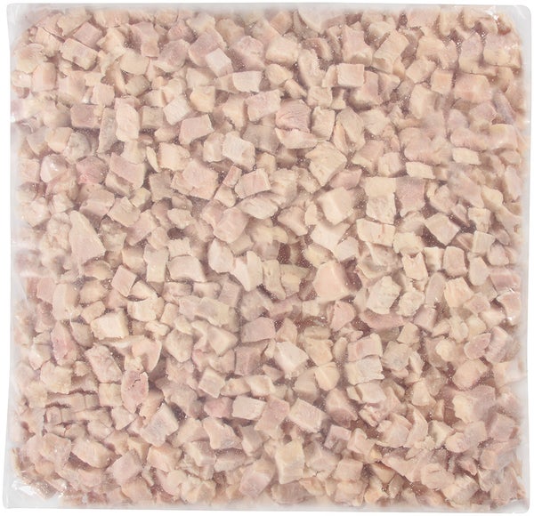 Fully Cooked 1/2 Inch Diced Marinated Chicken 80/2
