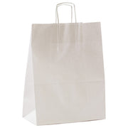 White Paper Shopping Bag 13x7x17
