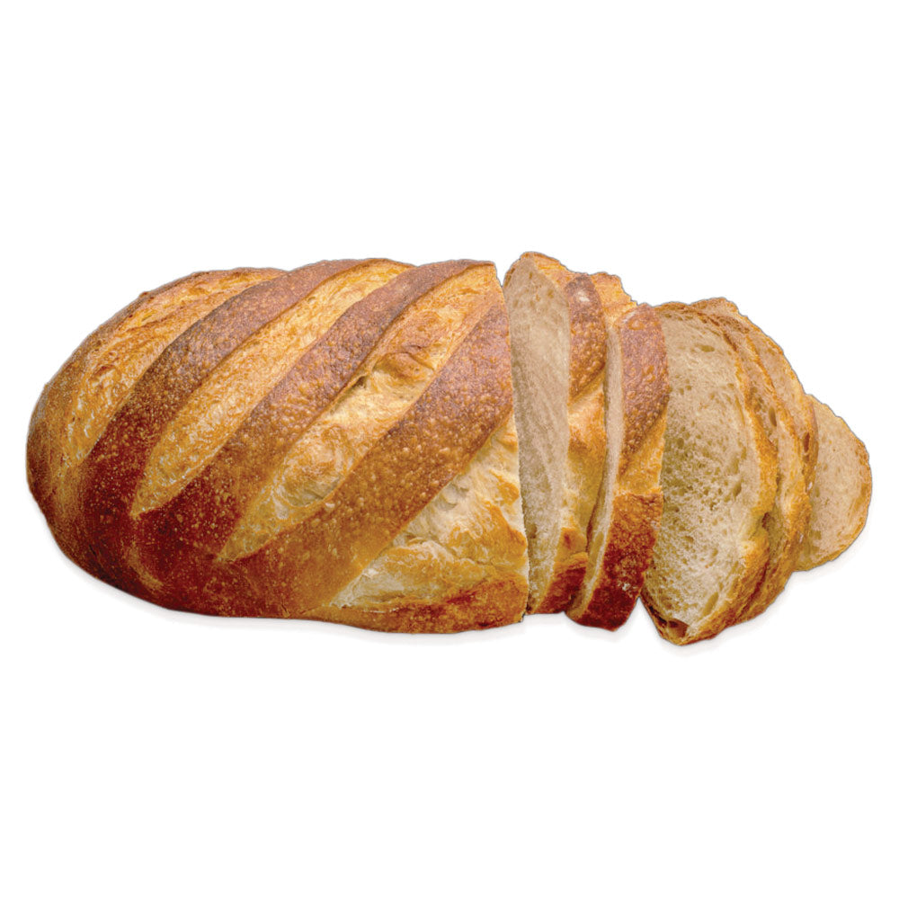 Sliced Sourdough Batard Bread