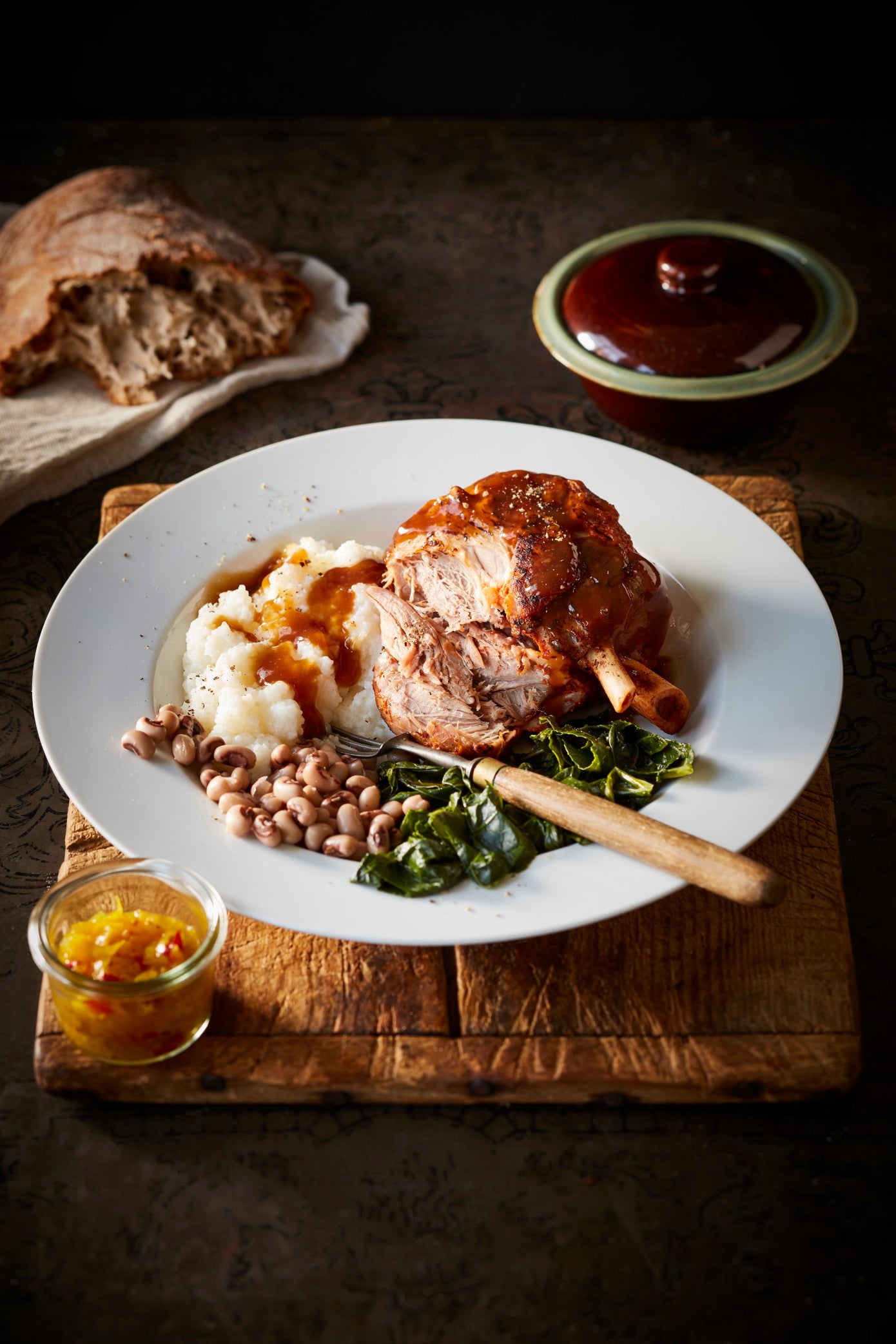 Cooked Pork Osso Bucco