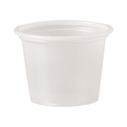 Clear Plastic Souffle Cup 1oz