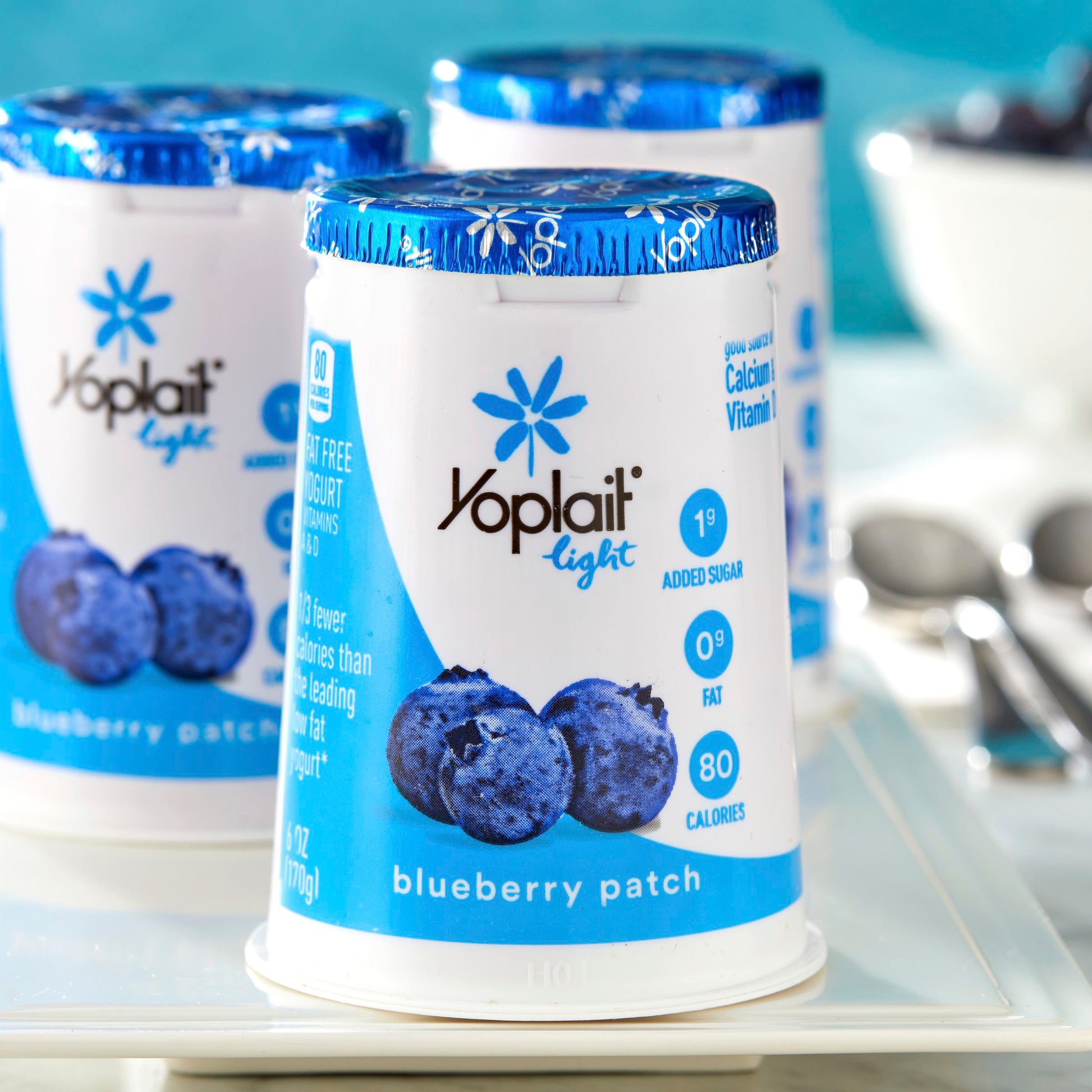 Light Blueberry Yogurt