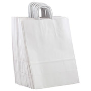 White Paper Shopping Bag 10x5x13