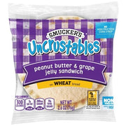 * Uncrustable PB & Grape Jelly Sandwich