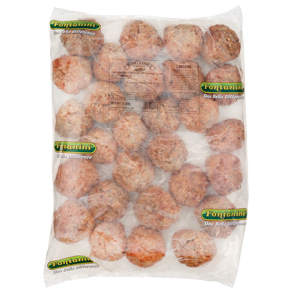 3oz Cooked Meatball