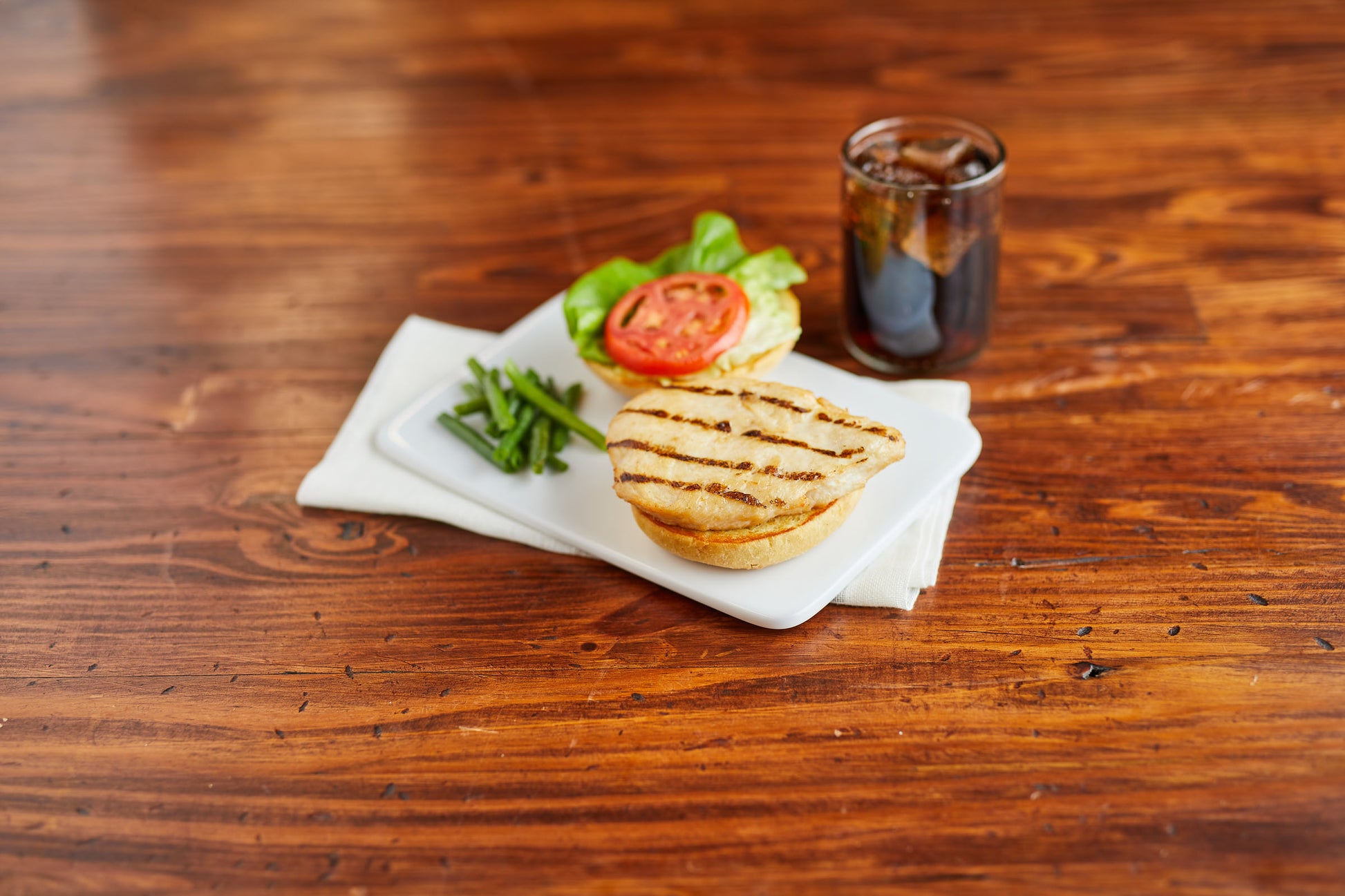 * Grilled 4oz Chicken Breast Cooked