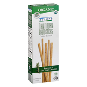 Rosemary and EVOO Organic Thin Breadstick