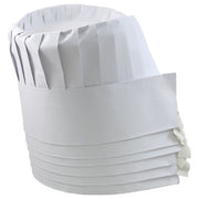 7 Inch Pleated Paper Chef Hat