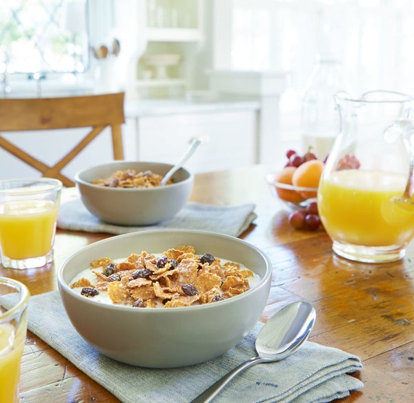 Raisin Bran Cereal Bowl