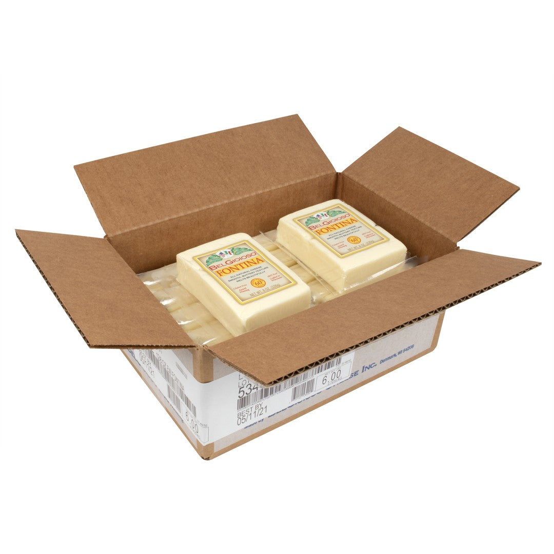 Fontina Cheese Wedge