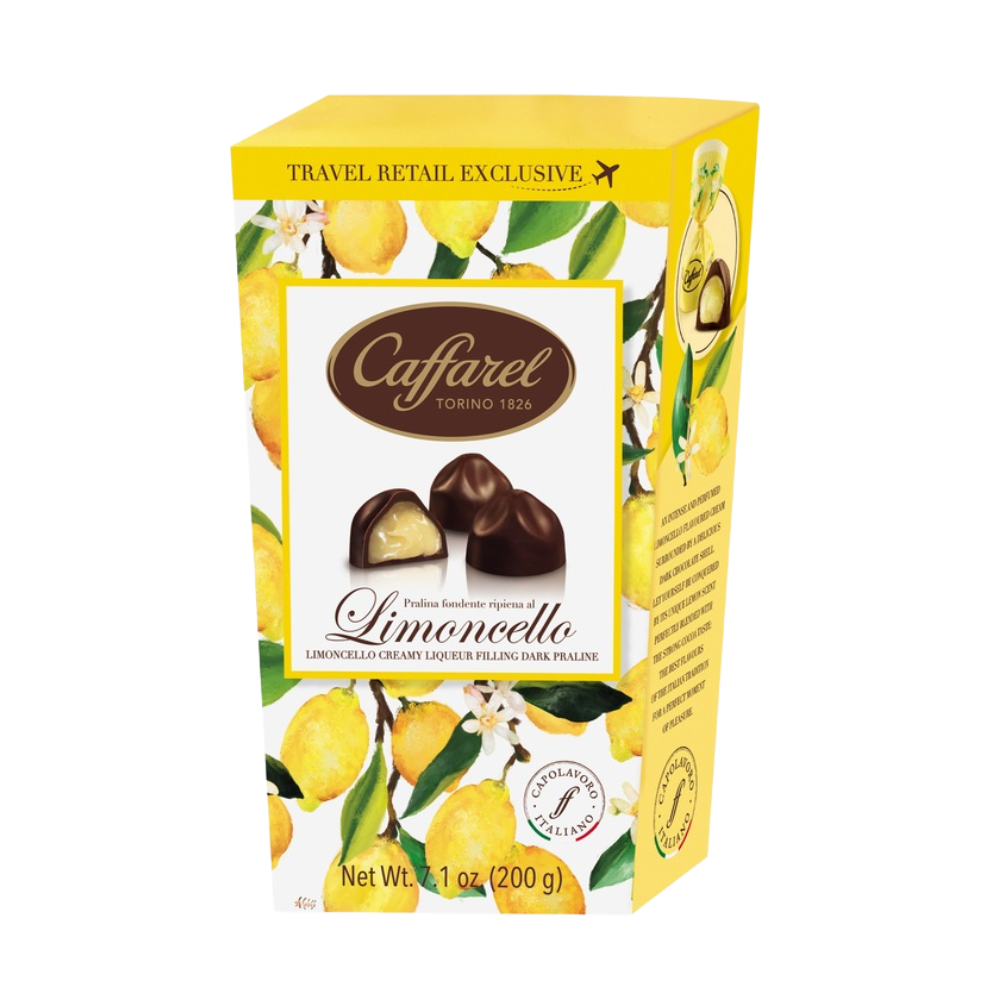 Dark Chocolate Limoncello Cornet