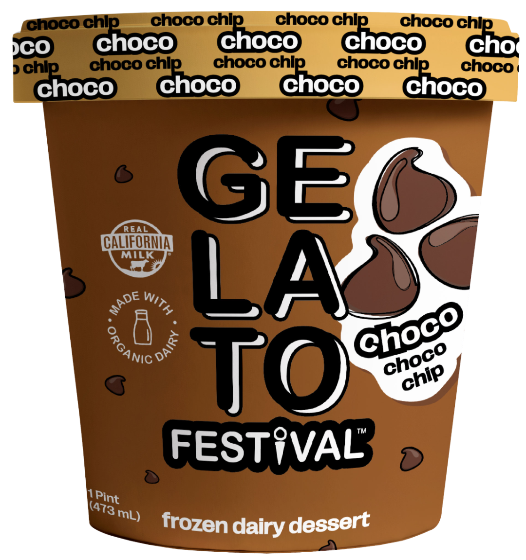 Chocolate Chocolate Chip Dairy Gelato