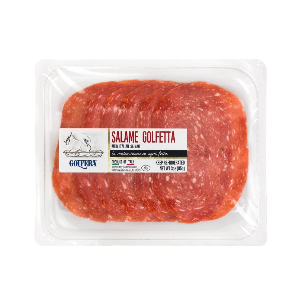 Sliced Golfetta Salami