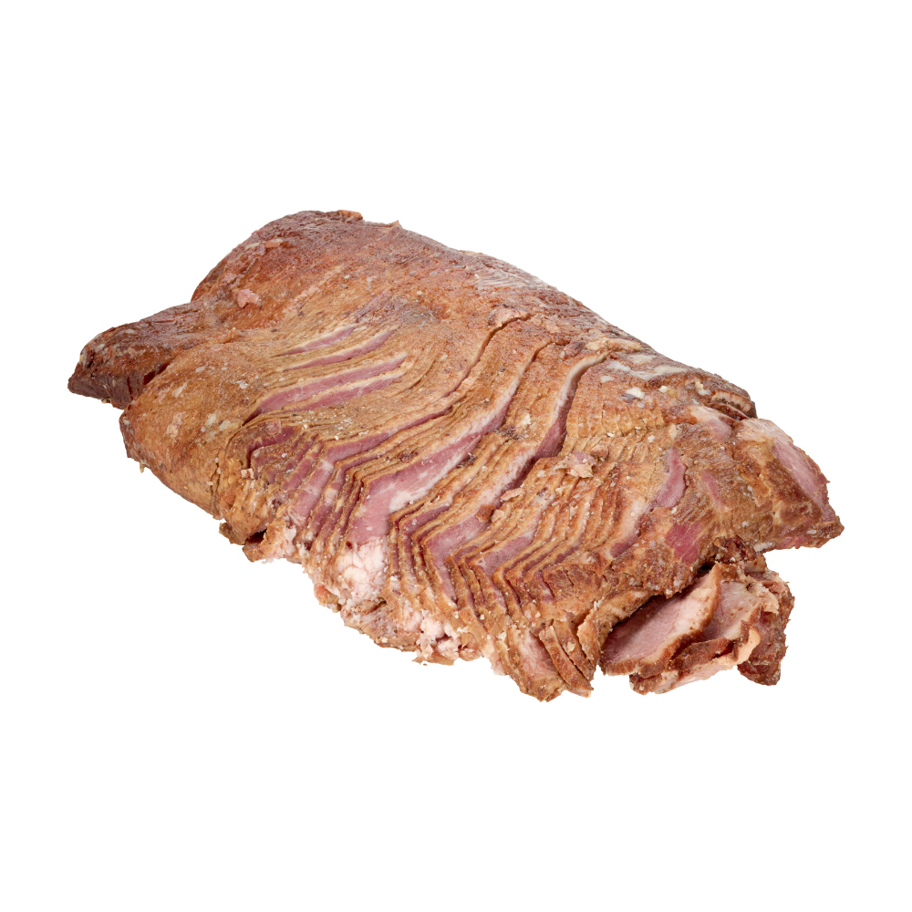 * Sliced BBQ Beef Brisket