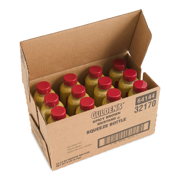 * Spicy Brown Mustard Squeeze Bottle