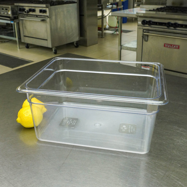 Clear Plastic Food Pan 12X10X5.5