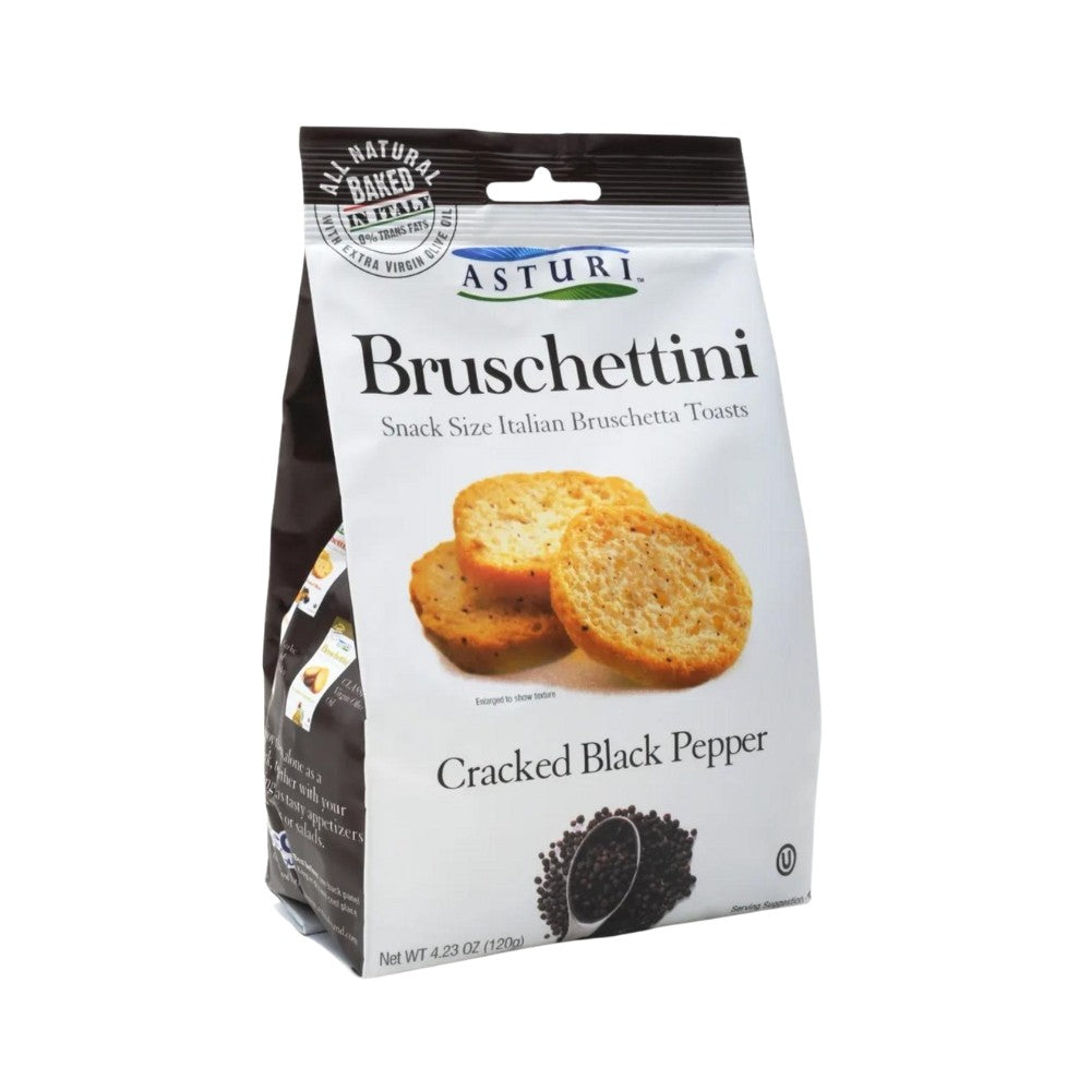 Cracked Black Pepper Bruschettini