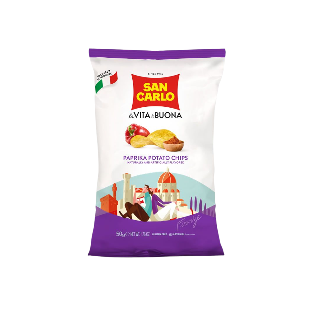 Paprika Flavored Potato Chips