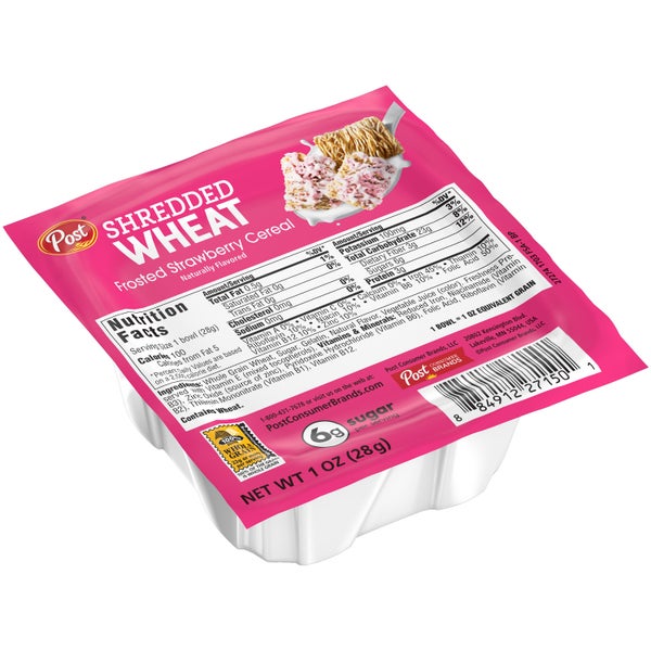 Strawberry Frosted Wheat Cereal