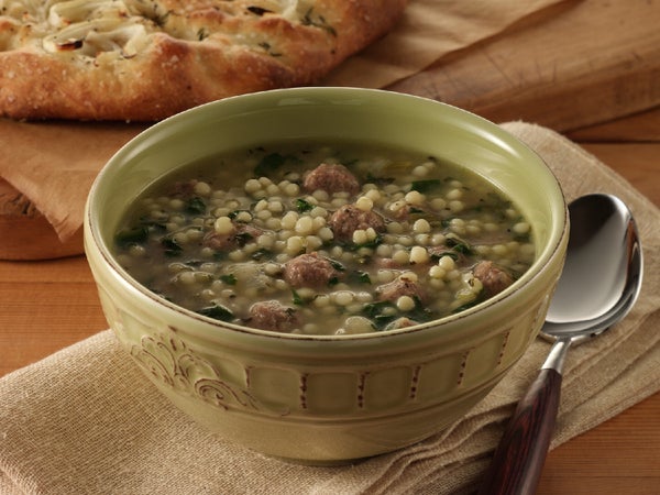 Italian Wedding Soup With Meatballs