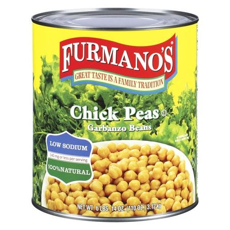 Low Sodium Chick Peas