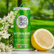 Natural Boom Elderflower Lemon Can