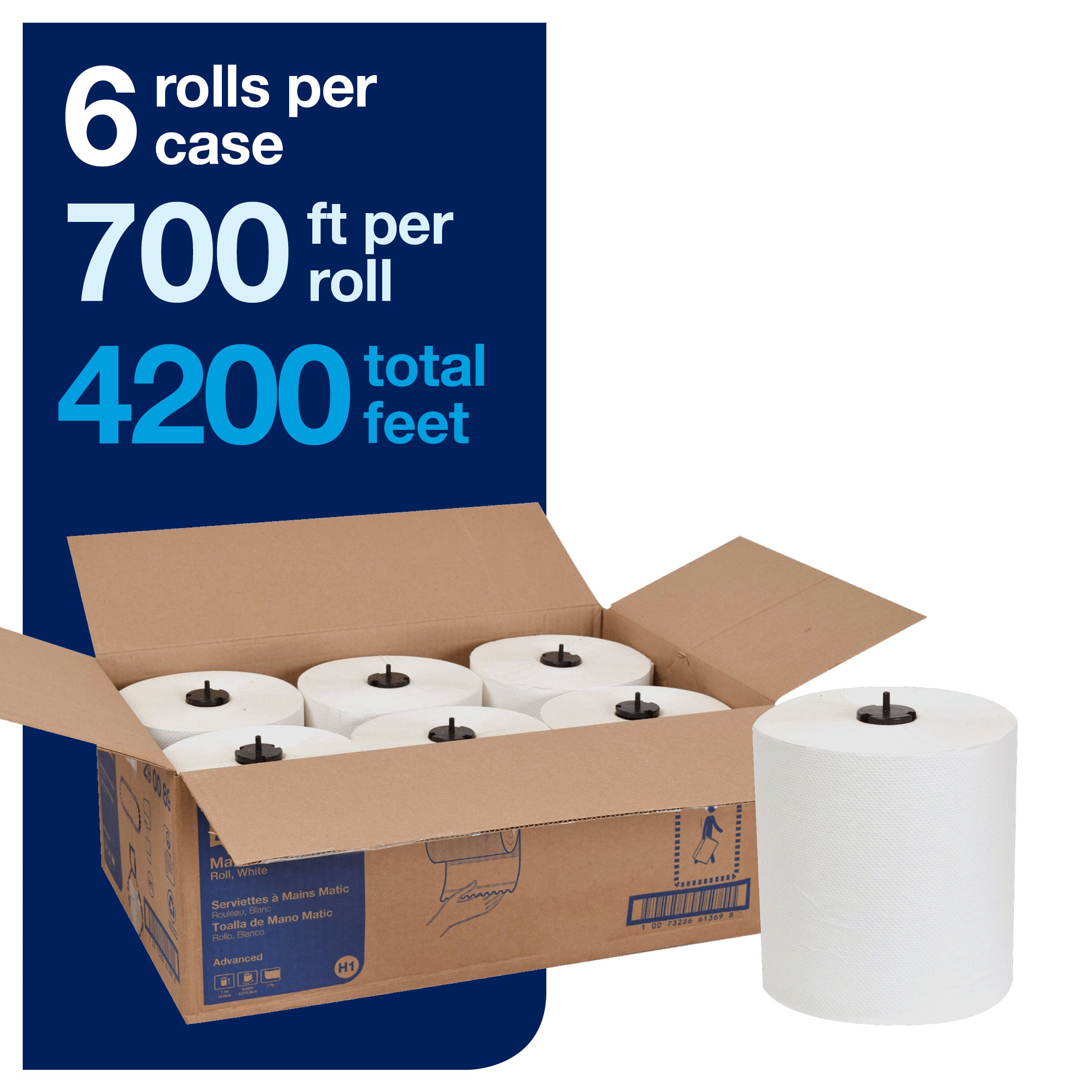 * 1 Ply Towel Roll