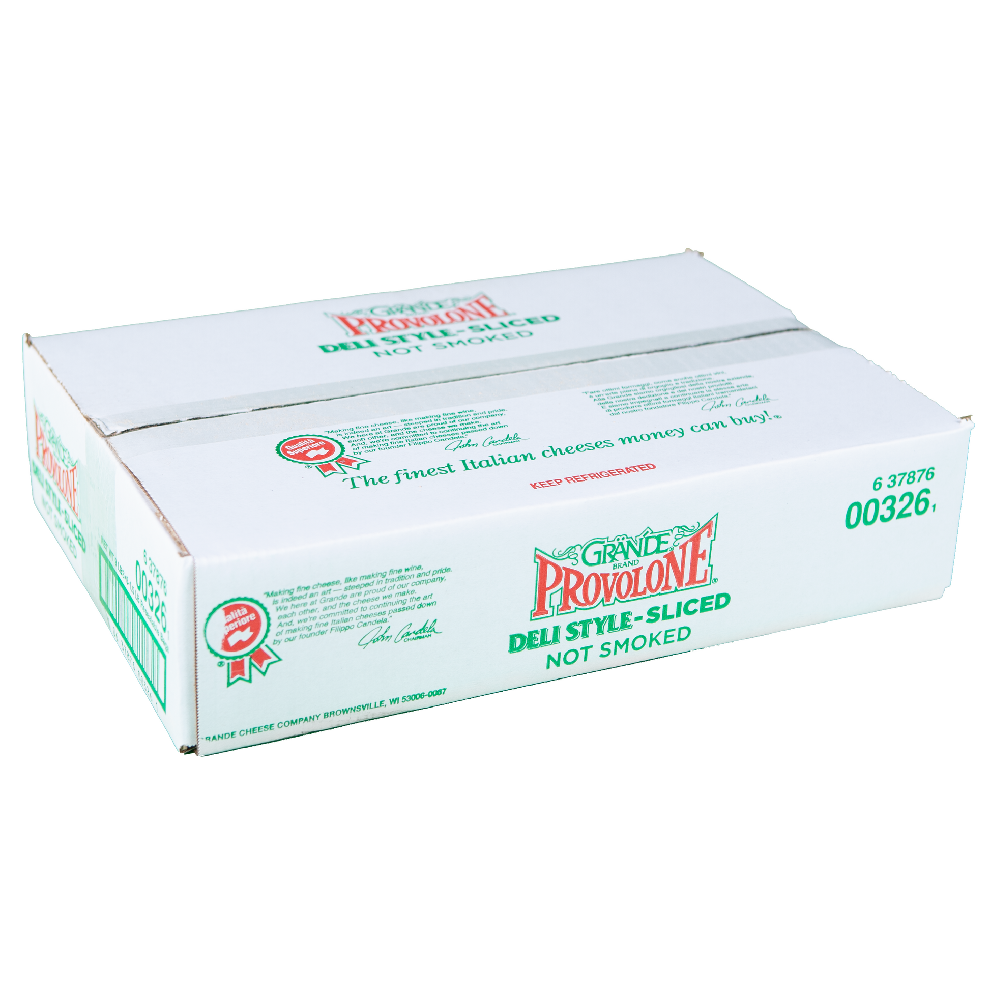Sliced Deli Style Provolone Cheese