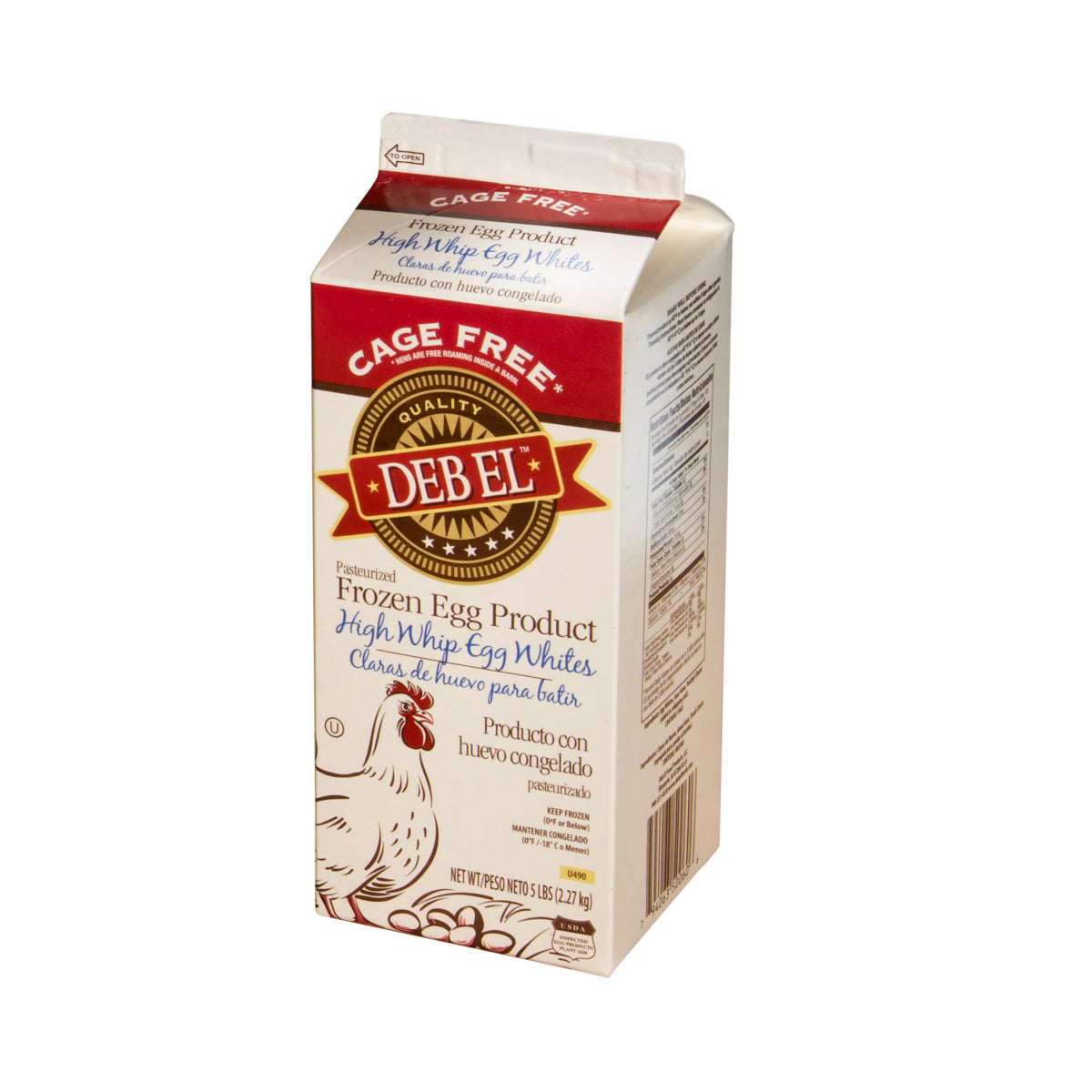 Frozen High Whip Liquid Cage-Free Egg Whites