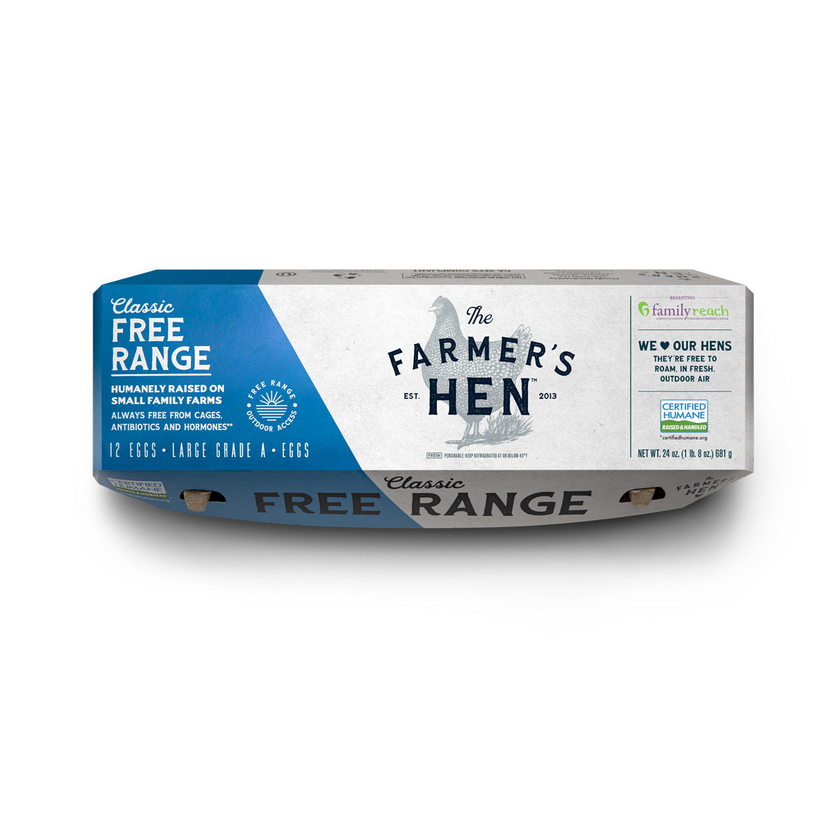 Large Free Range Brown Eggs Cartons