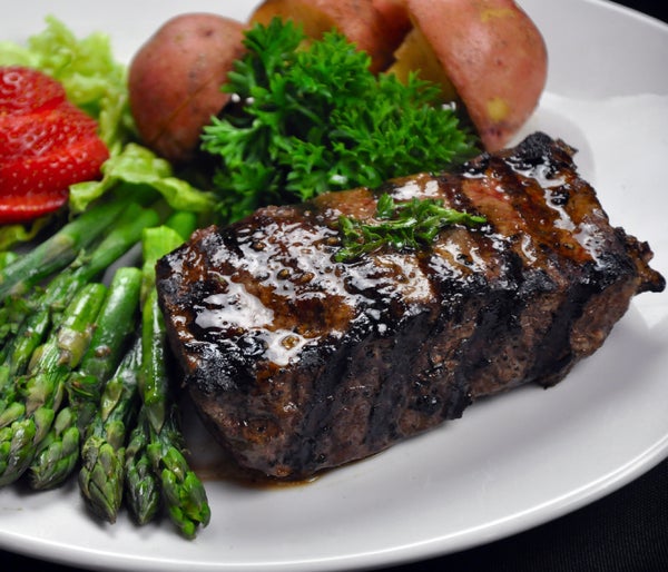 * Flat Iron Steak