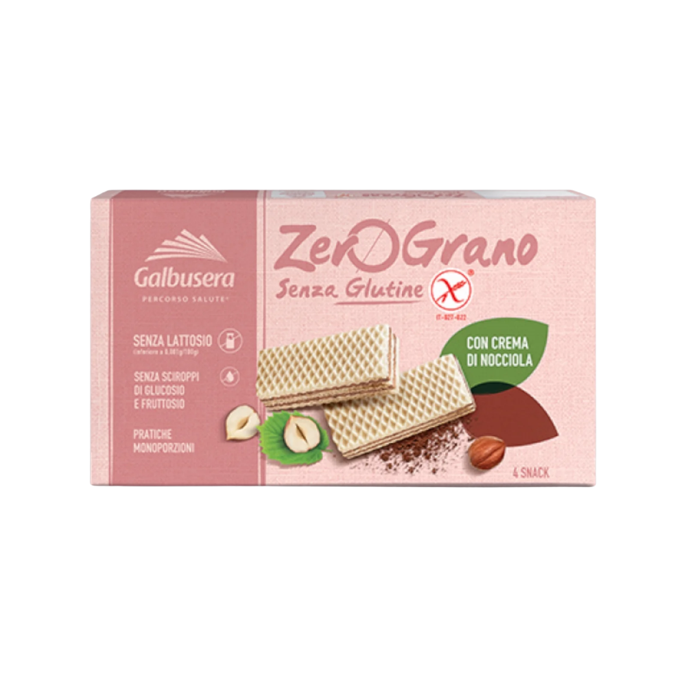 Wafers with Hazelnut Cream Gluten Free