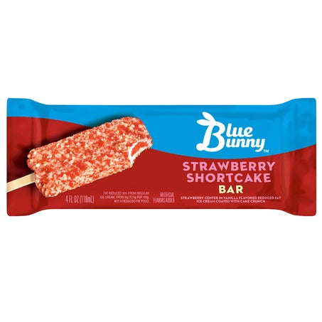 Strawberry Shortcake Ice Cream Bar