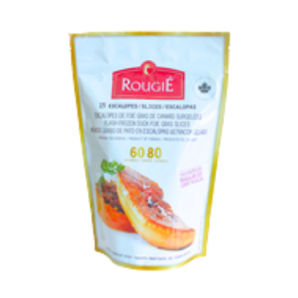 Flash Frozen Sliced Foie Gras 2.5oz