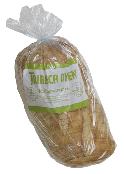 Sourdough Loaf Parbaked and Sliced