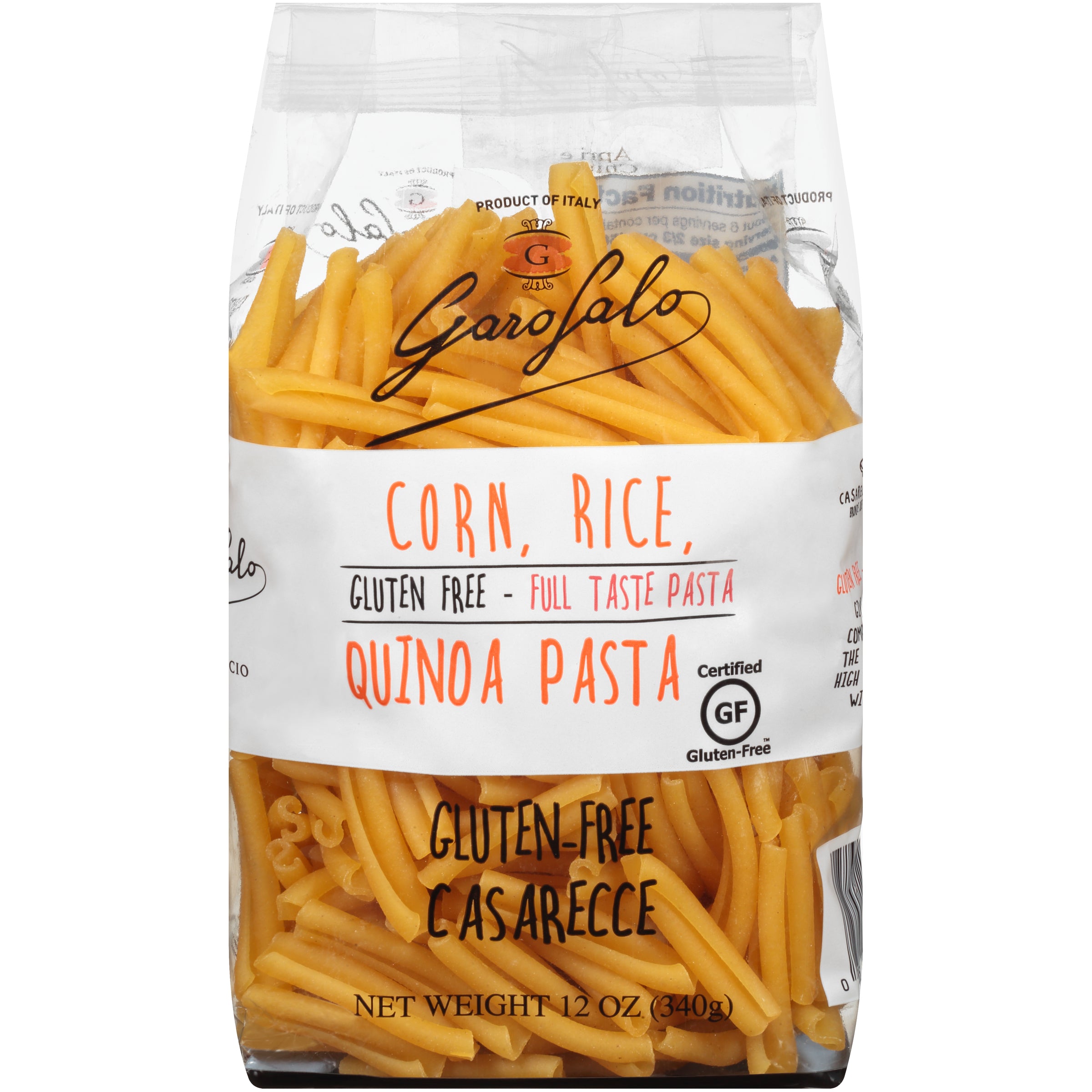 Gluten Free Casarecce Pasta