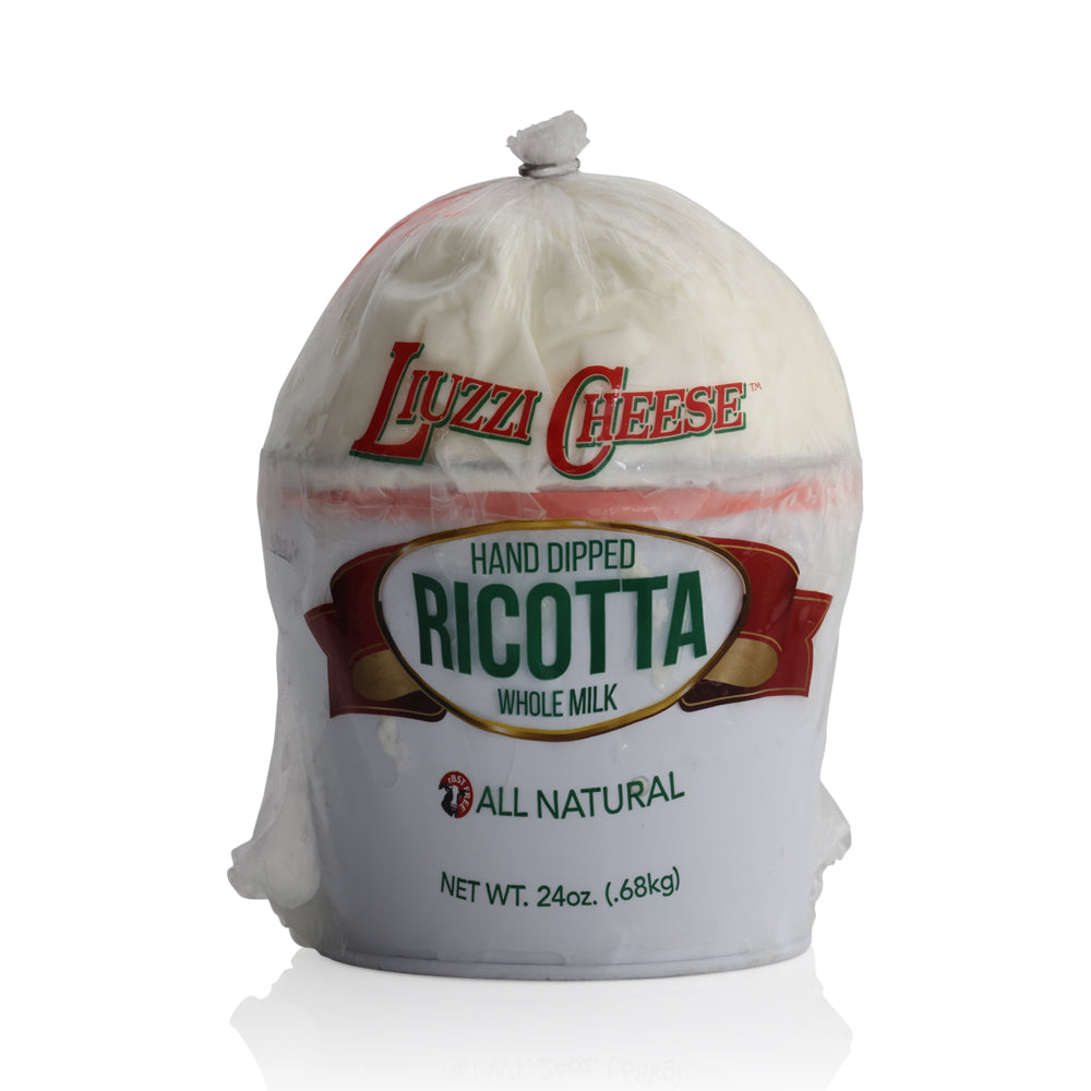Hand Packed Ricotta Cheese in Tin