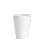 8oz White Paper Hot Cup