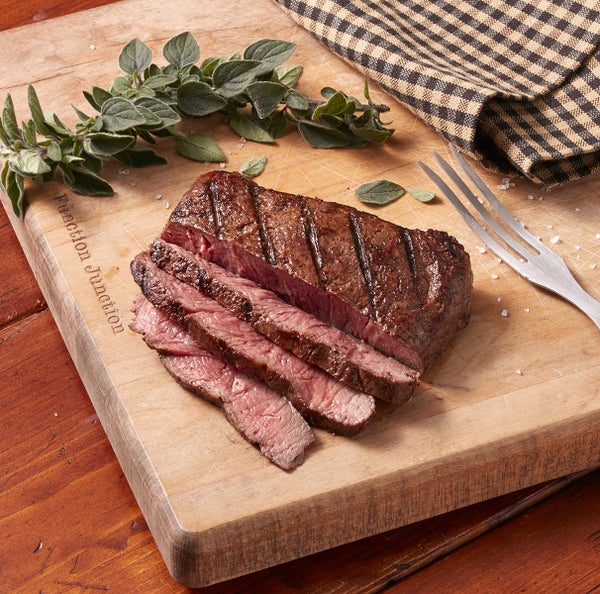 * Flat Iron Steak