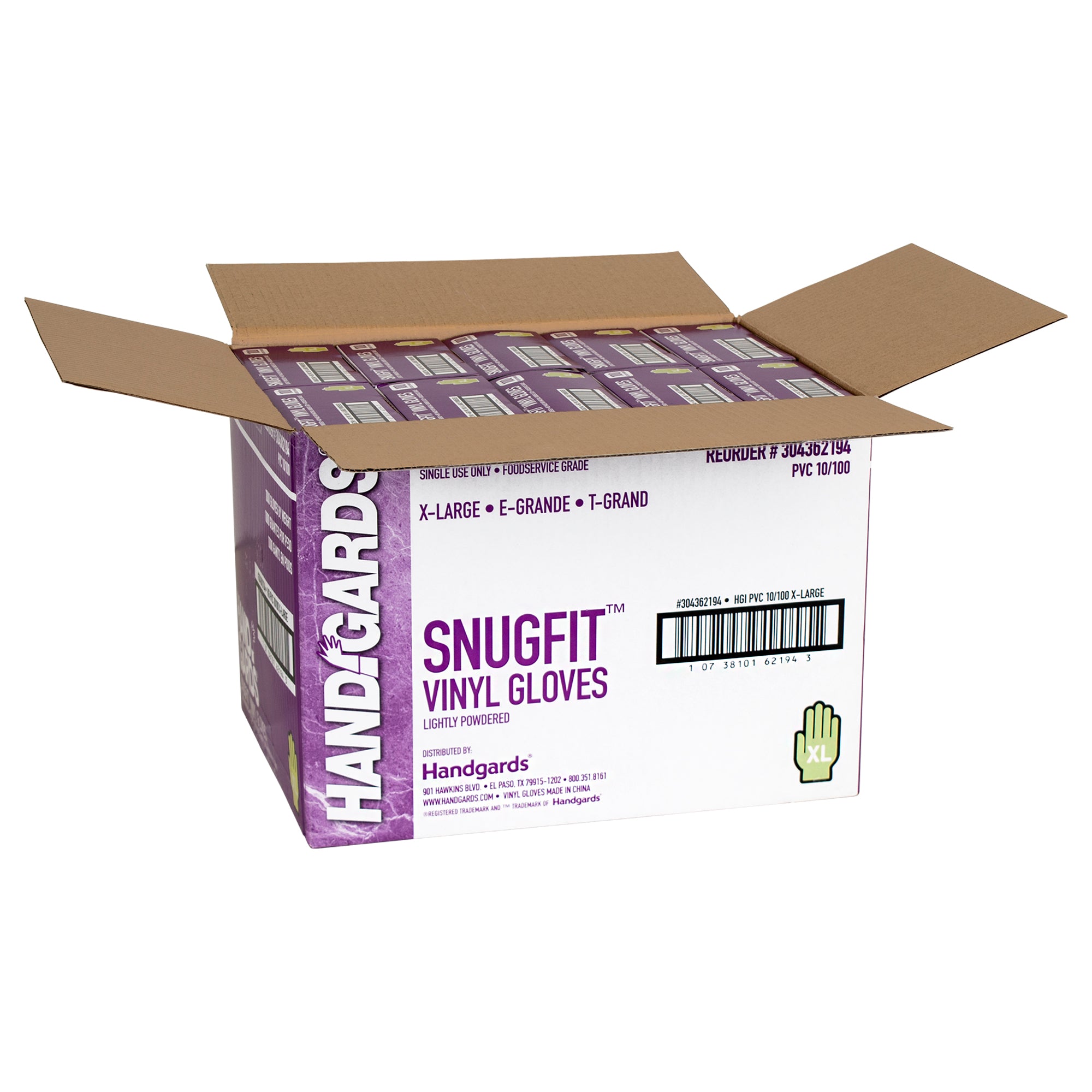 * Gloves Clear Stretch Extra Large