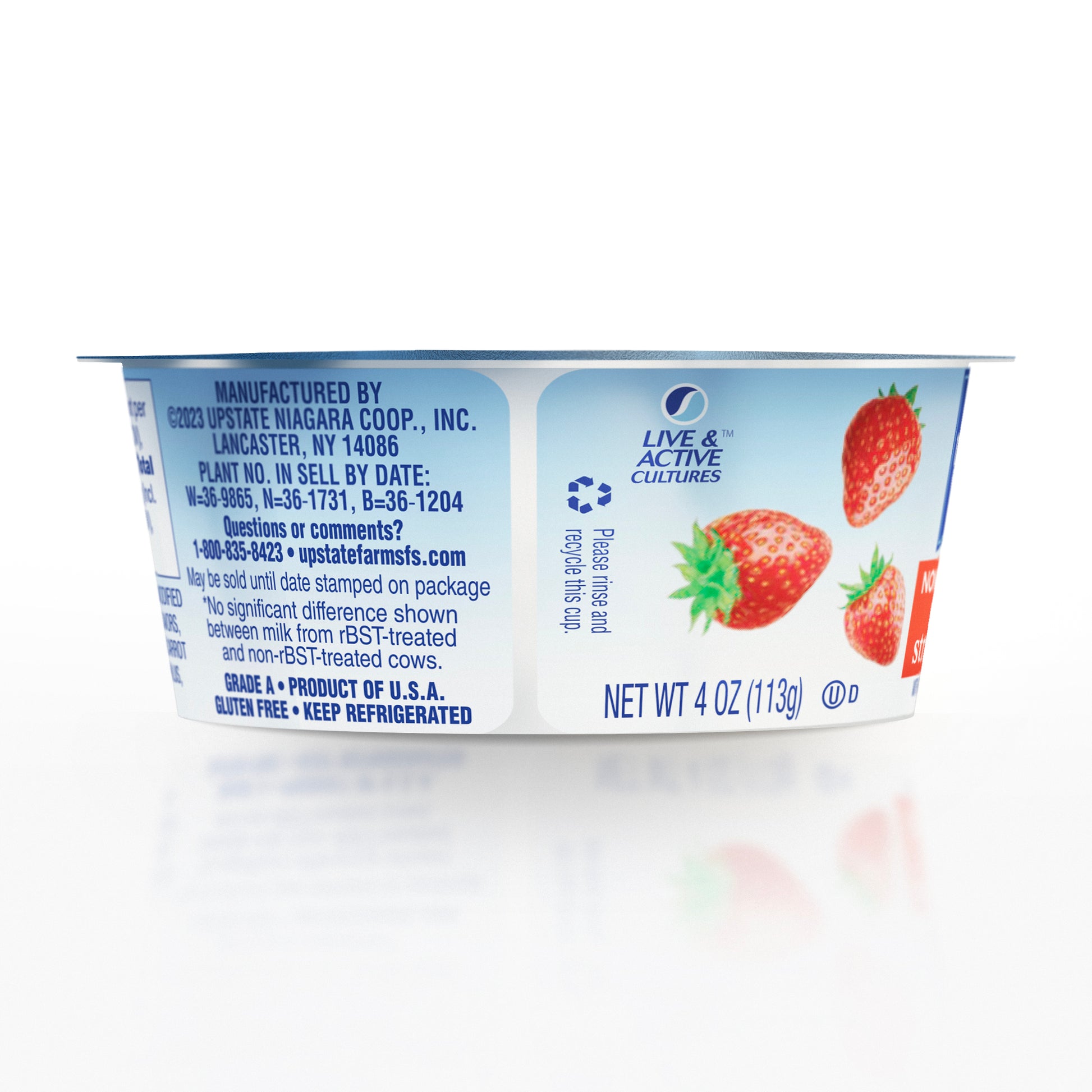 Nonfat Strawberry Yogurt