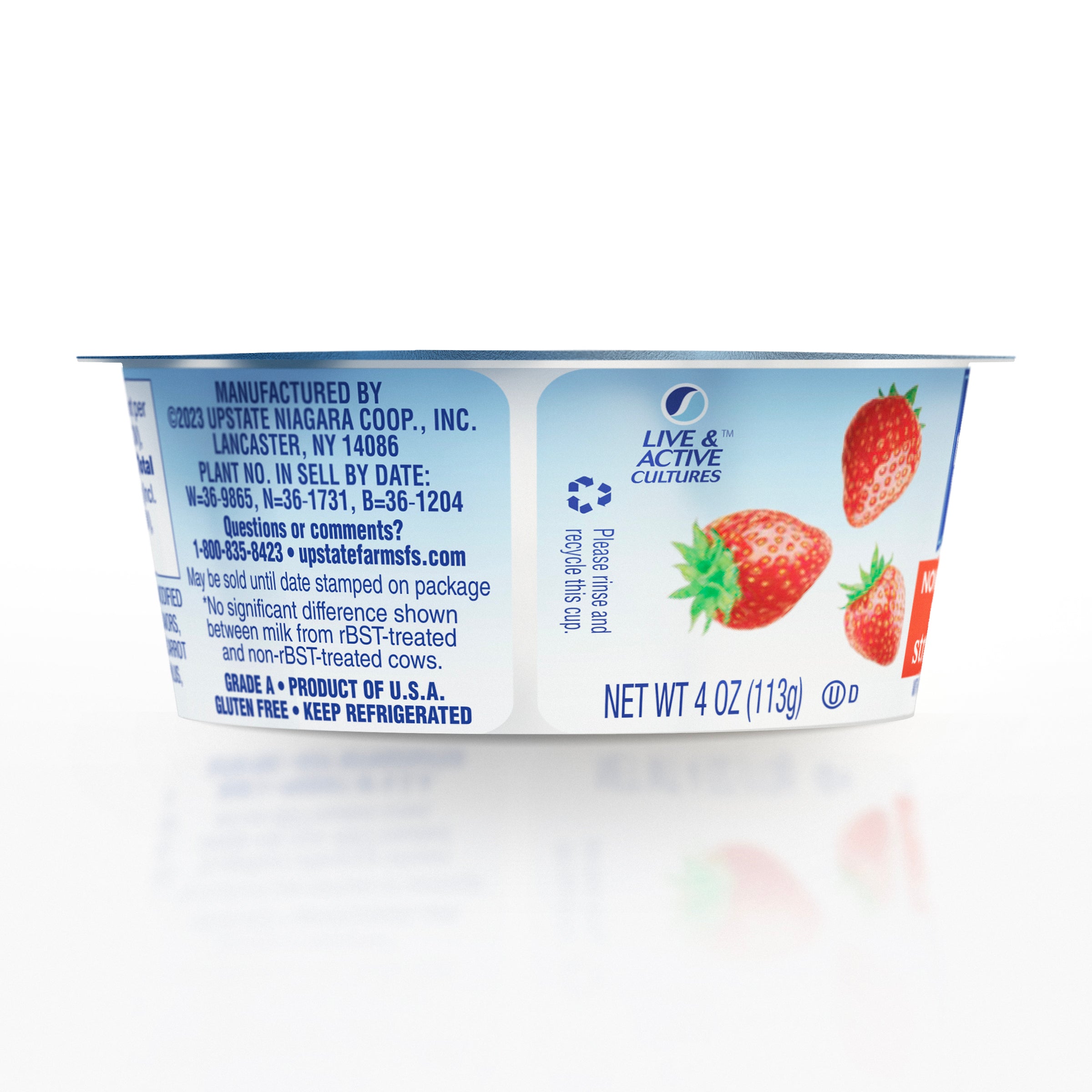Nonfat Strawberry Yogurt