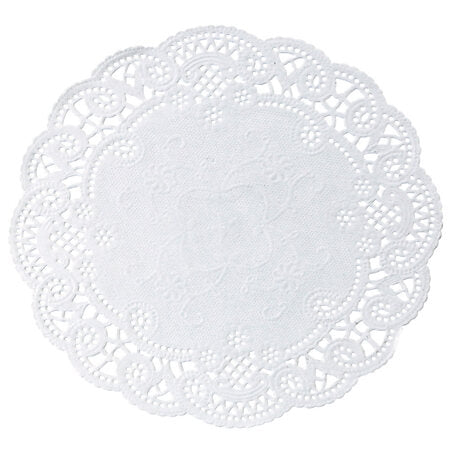 8in Embossed Doilies