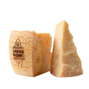 Quarters DOP Grana Padano Cheese