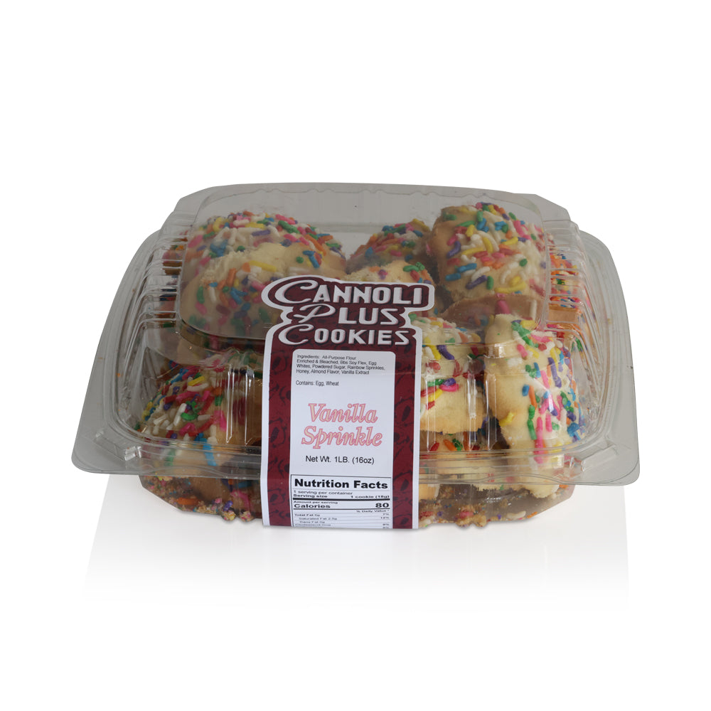 Vanilla Cookie with Rainbow Sprikles