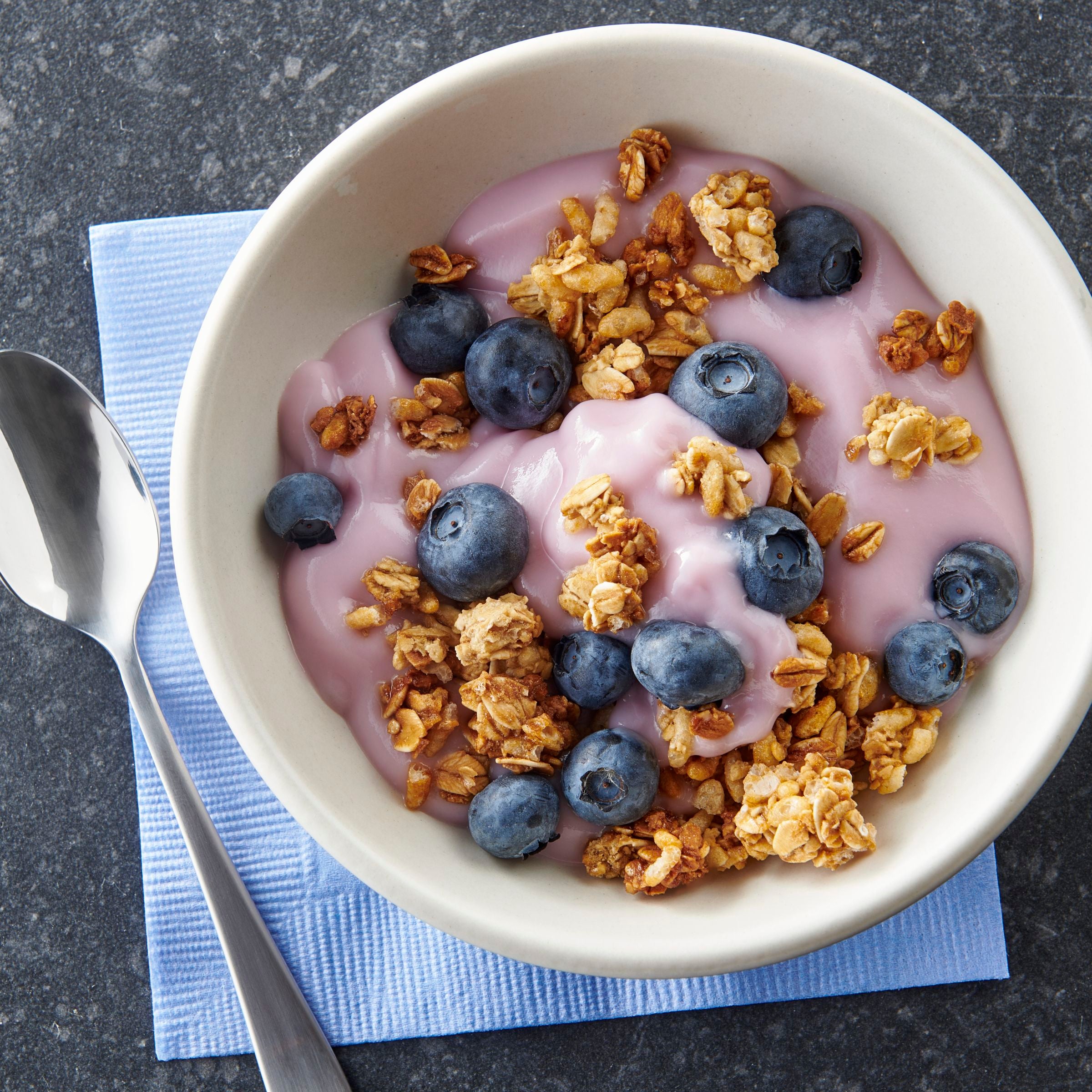 Light Blueberry Yogurt