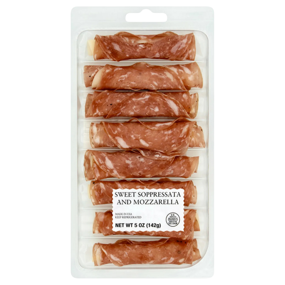 Sweet Soppressata & Mozzarella Roll & Go